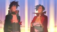 Simon and Kamina as seen in Gurren Lagann (Image via Madhouse)